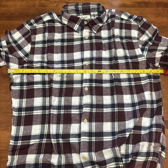 NEW! Jack & Jones Mens Button Up Flannel Shirt Medium - Picture 7 of 8
